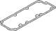 Gasket, cylinder head cover - 215.580 ELRING - 057103483G, 440463P, 71-36043-00